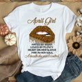 April girl hated by many loved by plenty April birthday shirts, a queen was born in April, April shirts for Woman