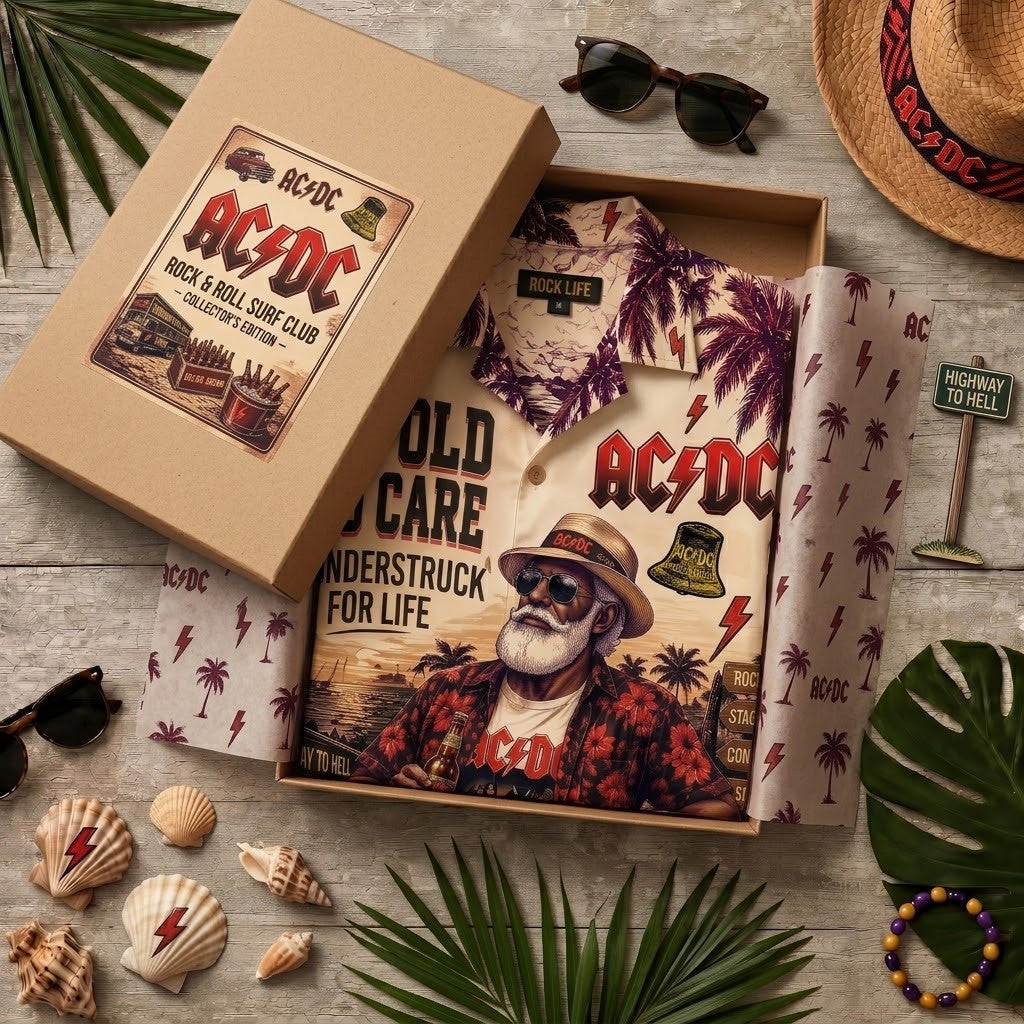 PREMIUM HAWAIIAN SHIRT TLQ DBD ACDC 0608261