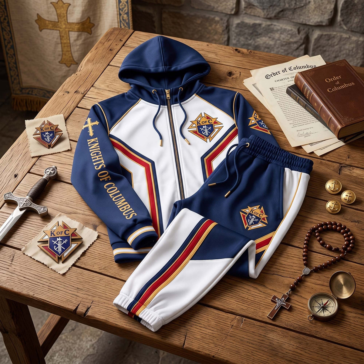 Premium Zip Hoodie Set HCT APT TFS 05102612