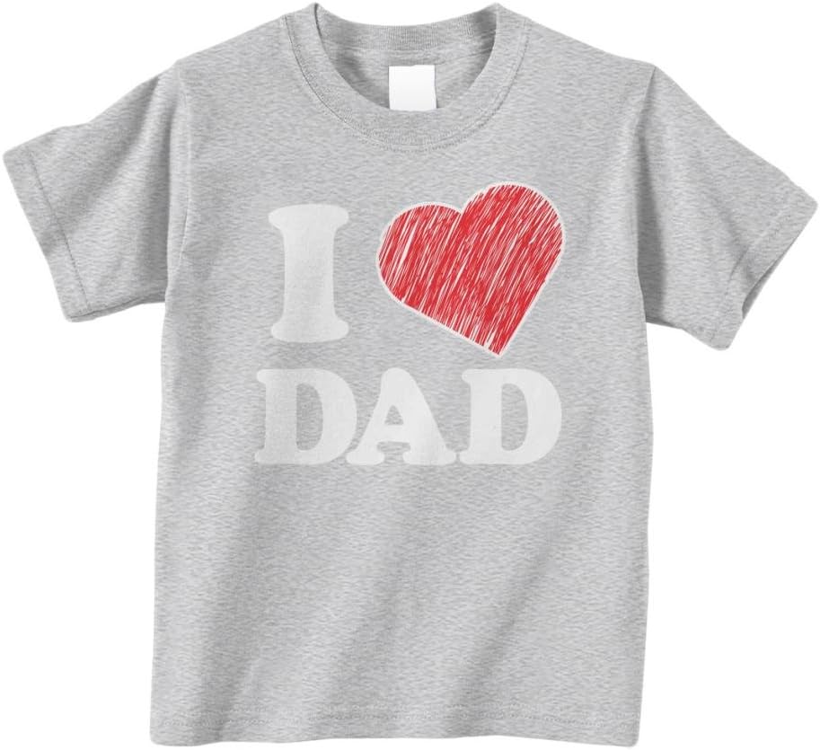 Threadrock Little Boys' I Love Dad Infant\/Toddler