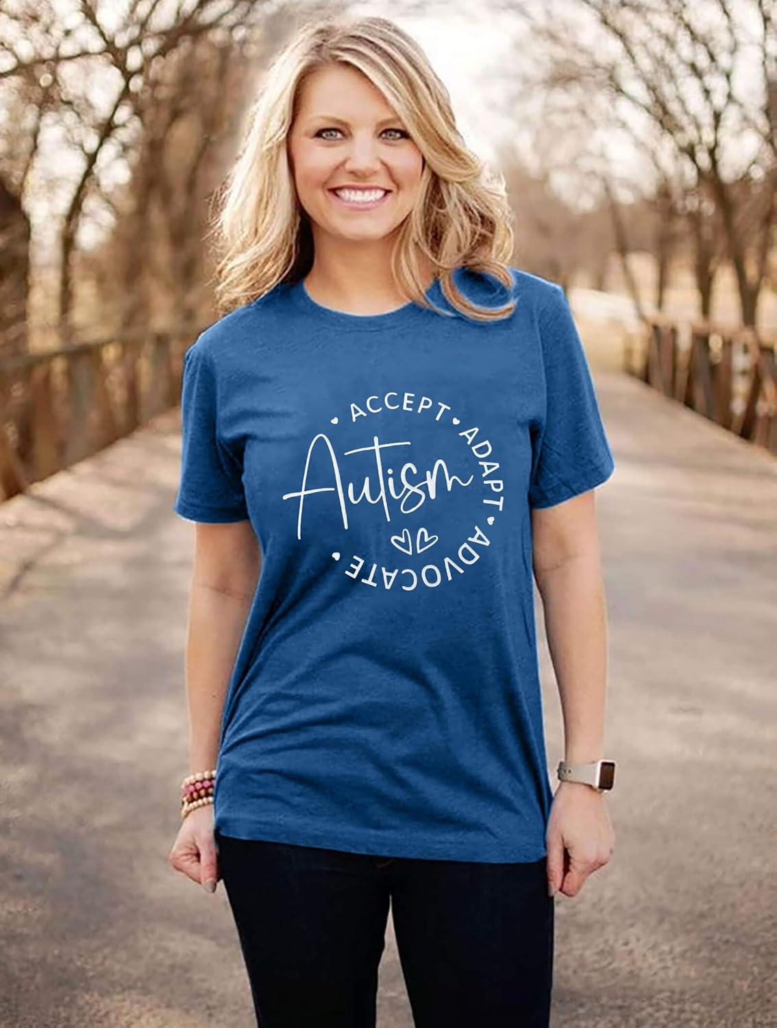 Autism Awareness Shirt Womens Special Education Teacher Tshirts Seeing The World Differently Tee Tops