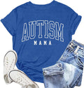 NEWKA Autism Awareness Shirt for Women: Autism Puzzle Piece Tshirt Autism Advocate Tee Shirts