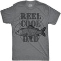 Crazy Dog Dad Fishing Shirts Funny Father's Day Reel Cool Dad Papa Grandpa Tees