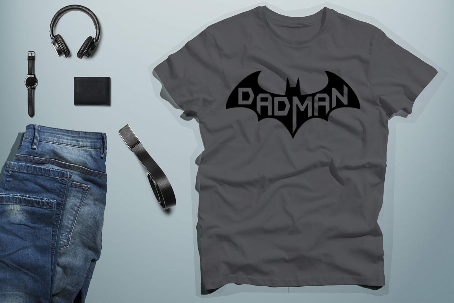 CBTWear Dadman - Super Dadman Bat Hero Funny Premium Men's