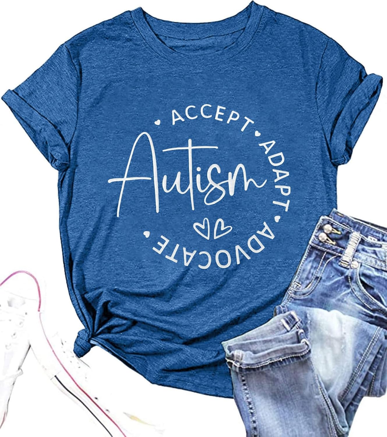 Autism Awareness Shirt Womens Special Education Teacher Tshirts Seeing The World Differently Tee Tops