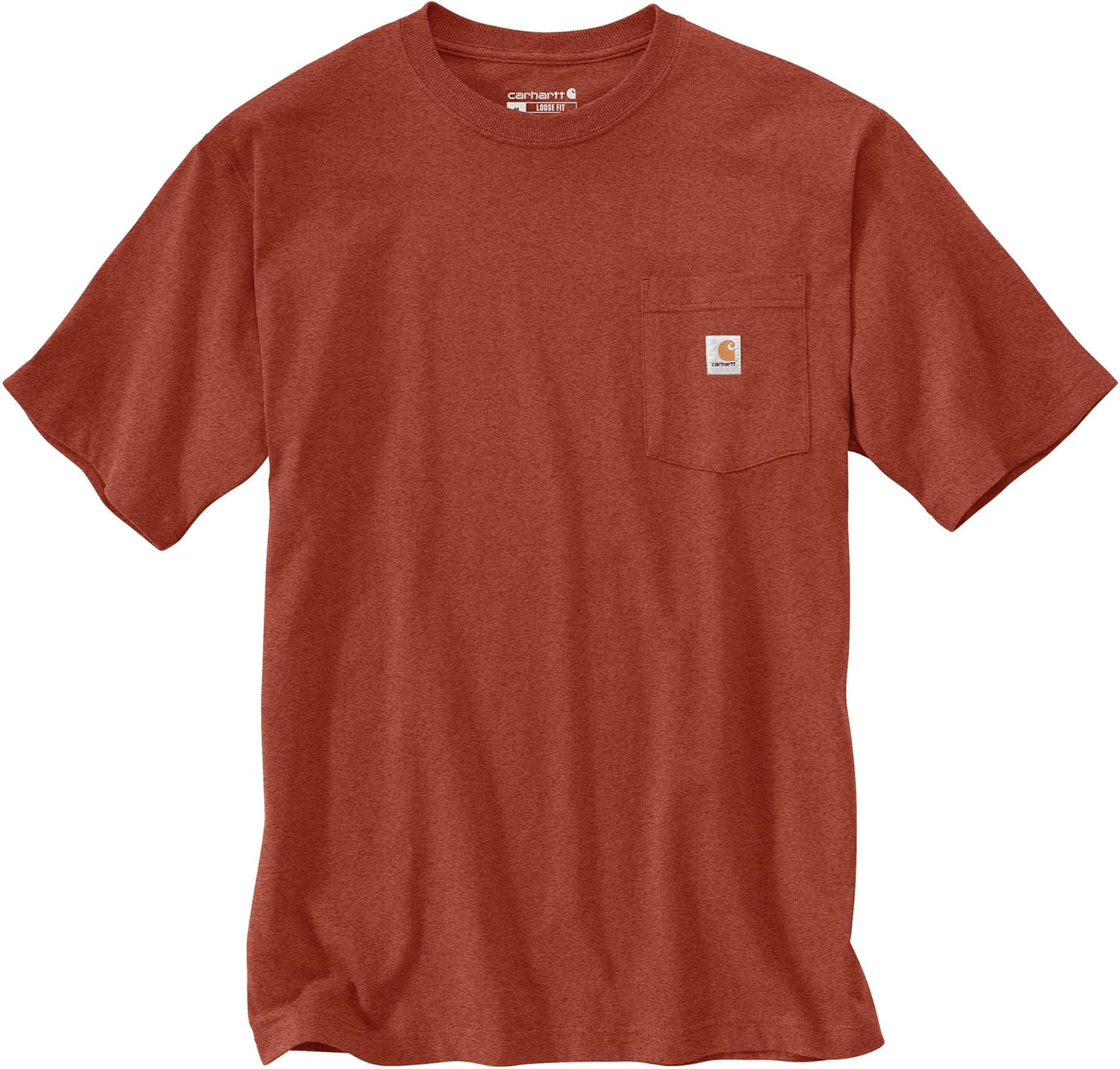 Carhartt Men's Loose Fit Heavyweight Short-Sleeve Pocket