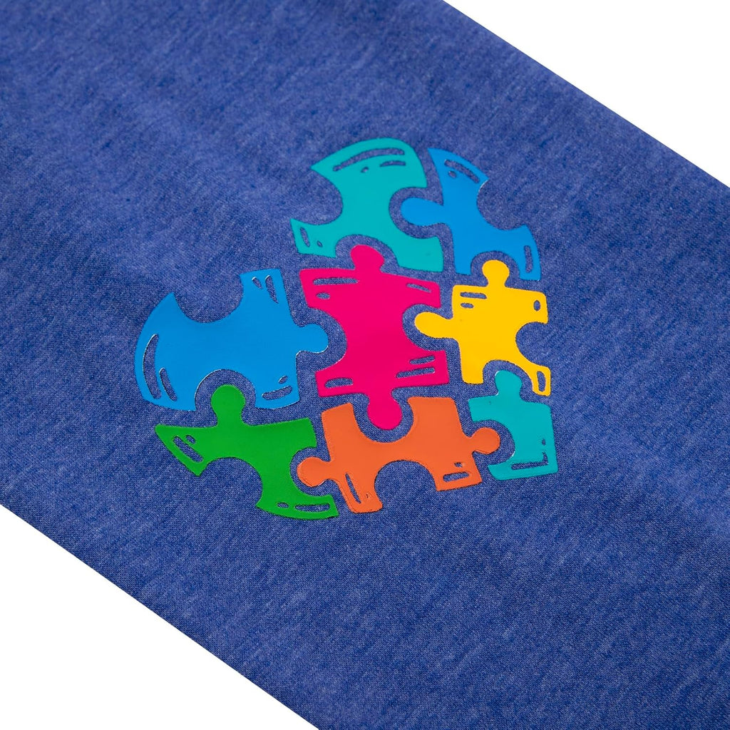 Autism Puzzle Long Sleeve Shirt Women Autism Awareness Tops Autism Acceptance Shirts Special Education Clothes