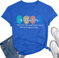 Autism Awareness Shirt Women Autism Acceptance Shirts Mental Health tee Casual Inspirational Short Sleeve Tops