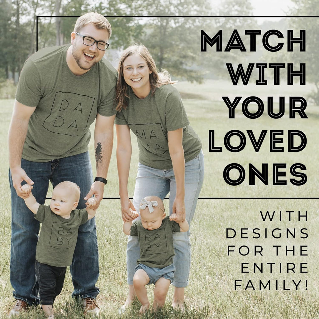 Inkopious DADA T-Shirt - First Time Father's Day Present -
