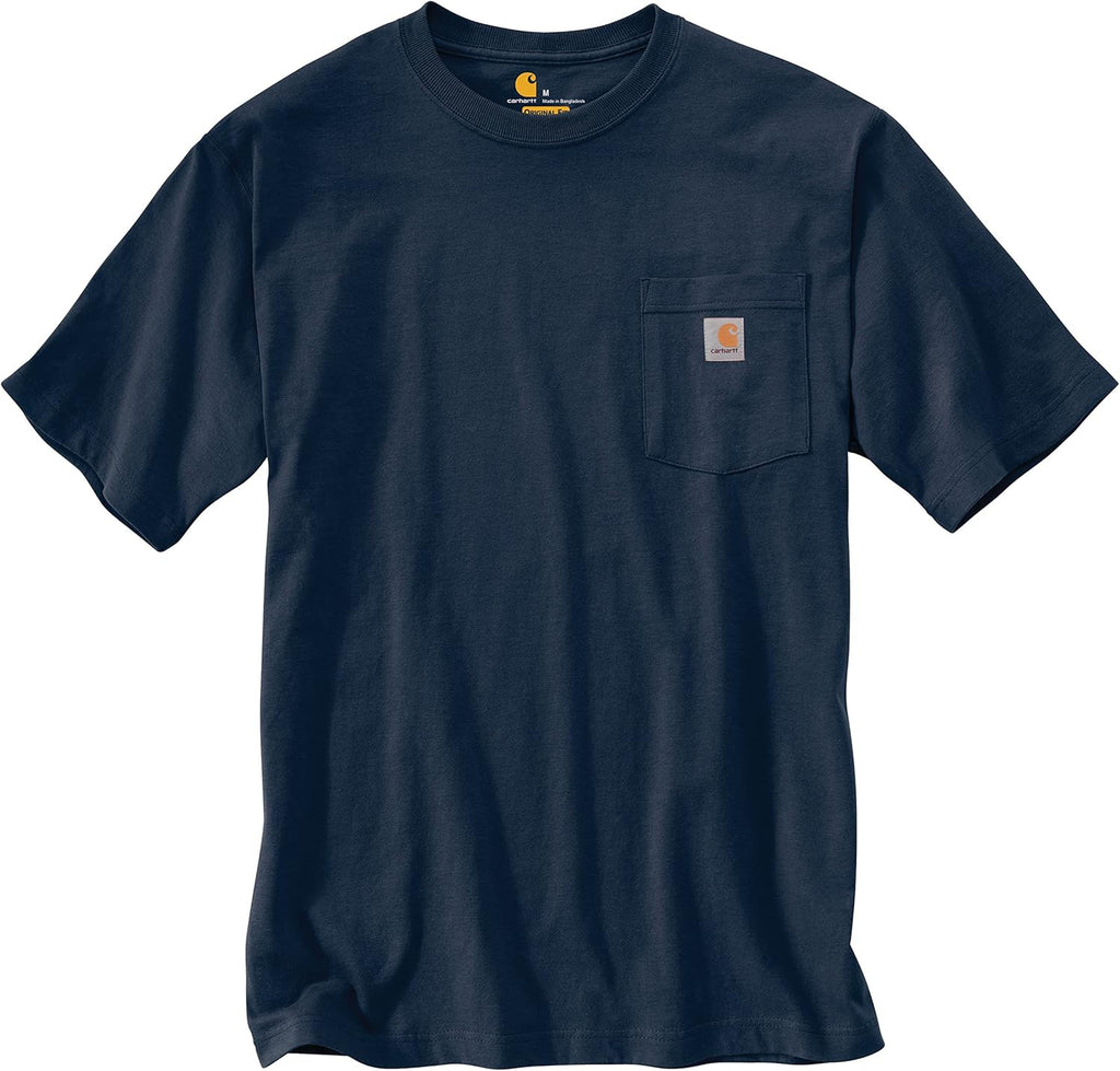 Carhartt Men's Loose Fit Heavyweight Short-Sleeve Pocket