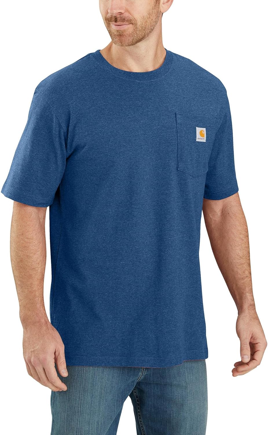 Carhartt Men's Loose Fit Heavyweight Short-Sleeve Pocket