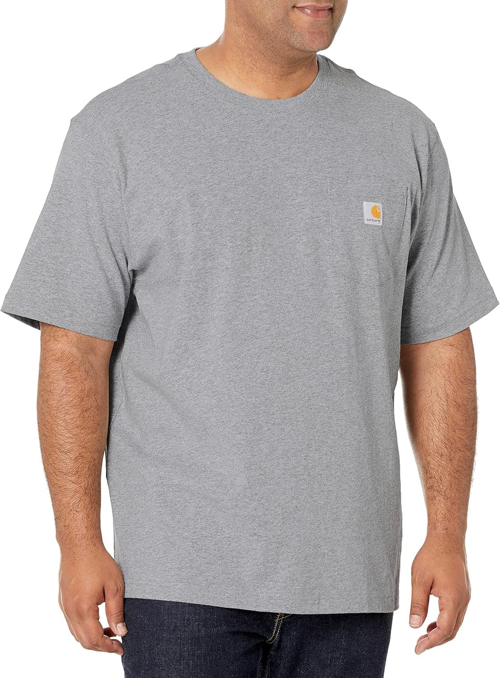Carhartt Men's Loose Fit Heavyweight Short-Sleeve Pocket