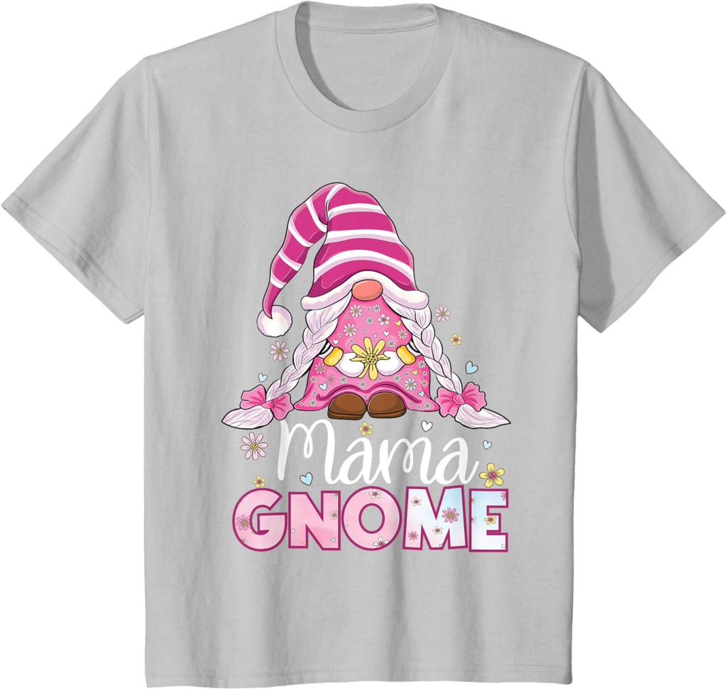 Flower For Mom Gnomies Cute Gnome Mom Happy Mother's Day