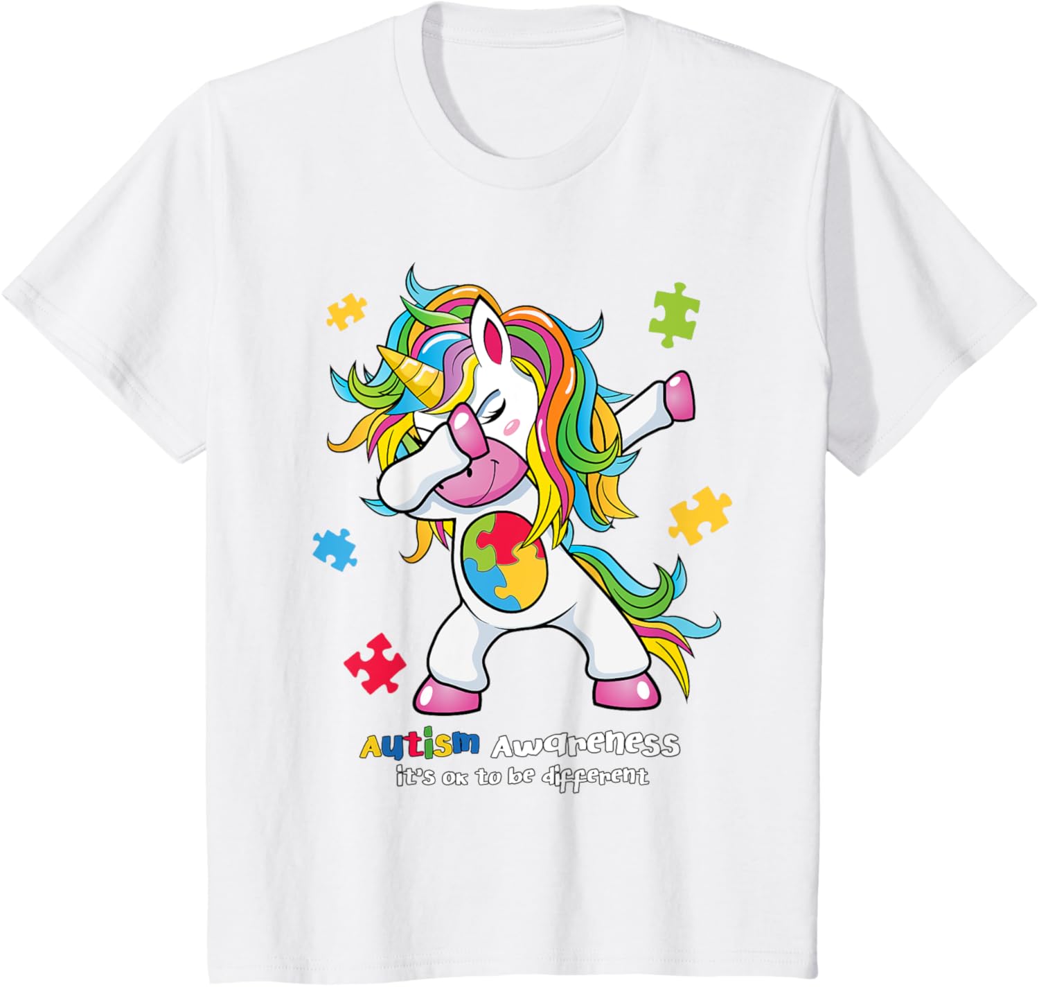 Autism Awareness - It's OK To Be Different Women