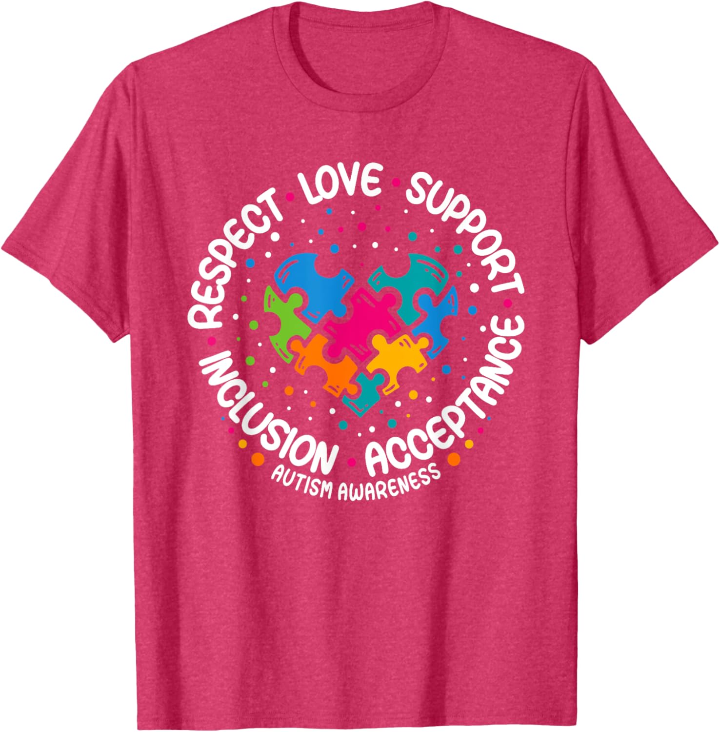 Autism Awareness Respect Love Support Blue Autism