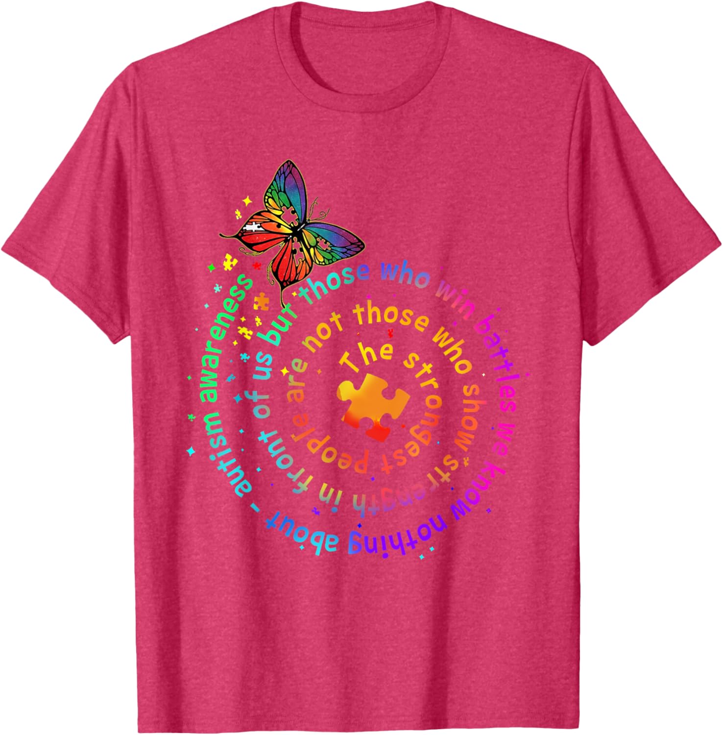 The Strongest People Butterfly Autism Awareness