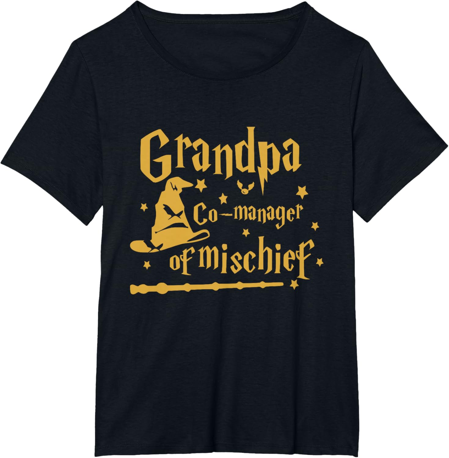 Funny Men Magical Grandpa Manager of Mischief Father's Day