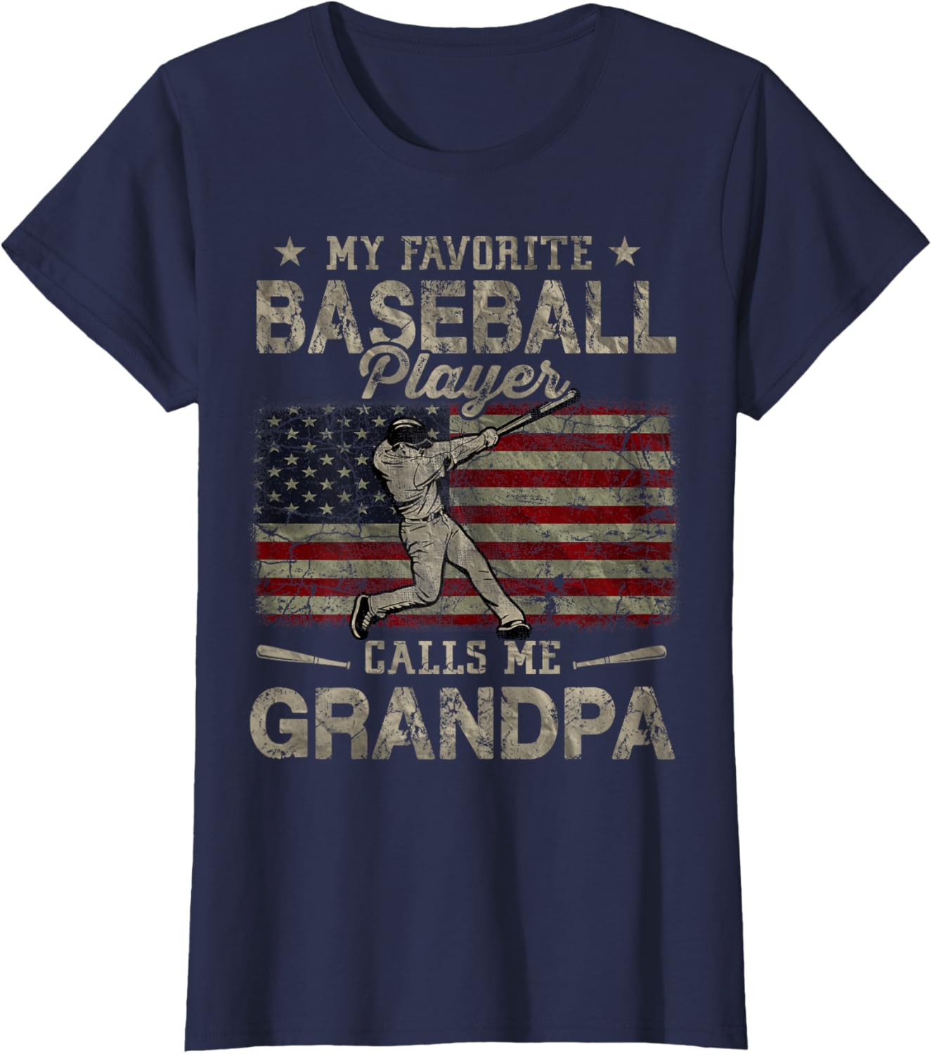 My Favorite Baseball Player Calls Me Grandpa Father's Day