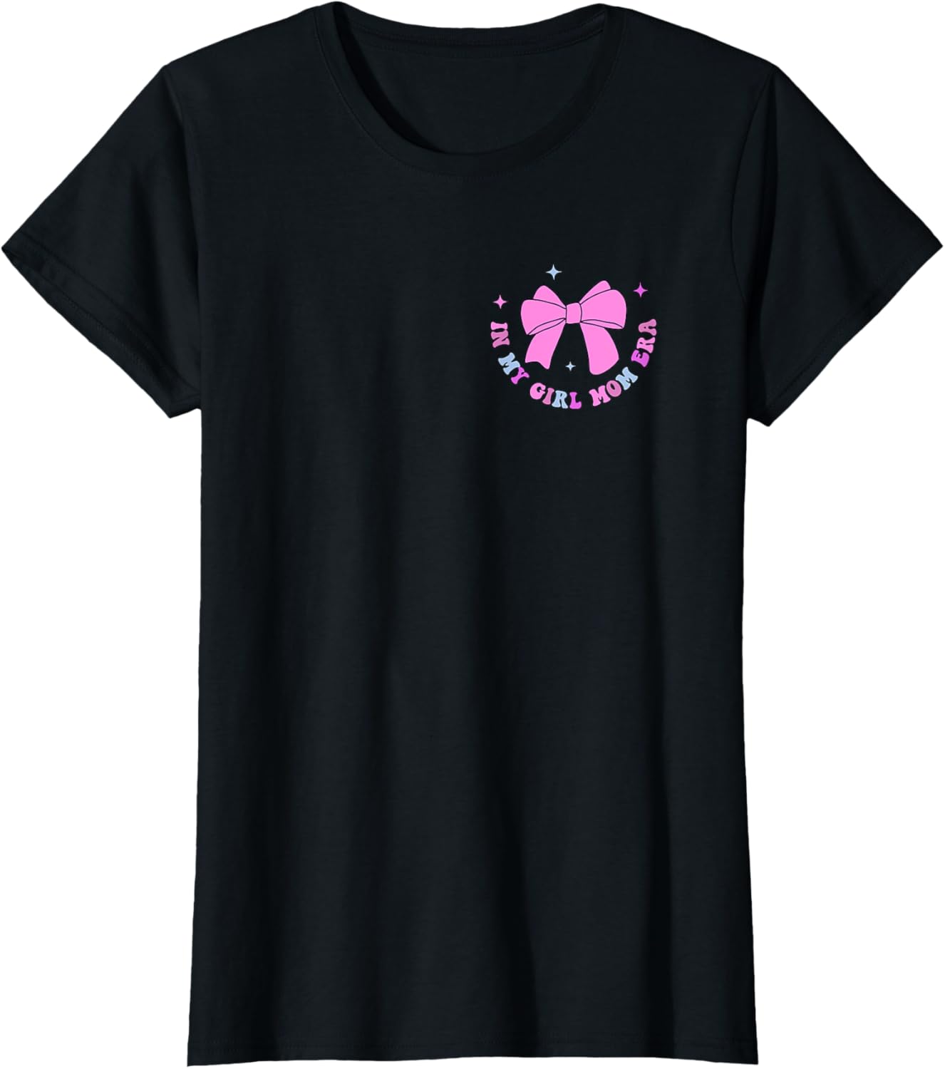 In My Era Mom Groovy Ribbon Girls Mother's Day
