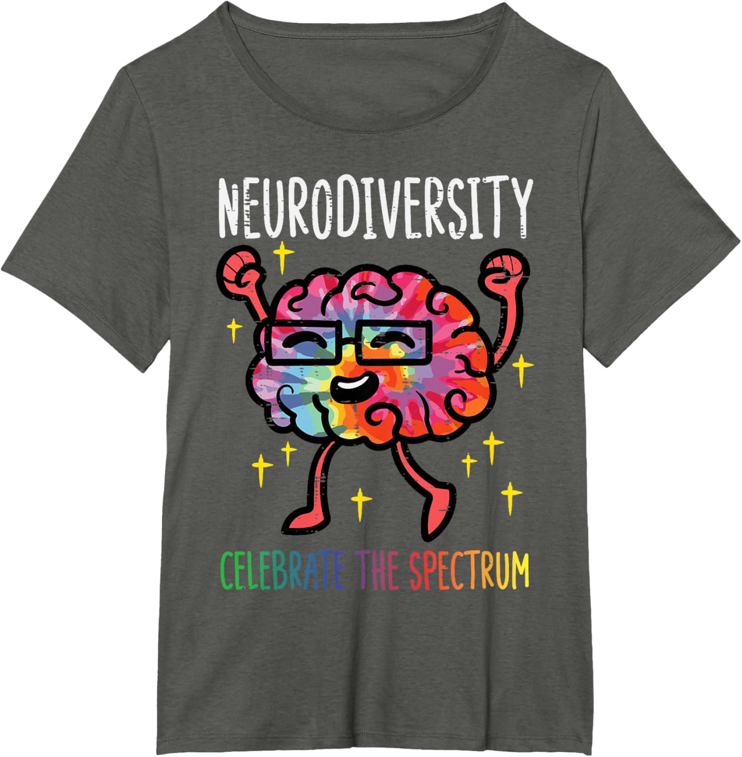 Neurodiversity Brain Autism Awareness ASD ADHD Men Women Kid