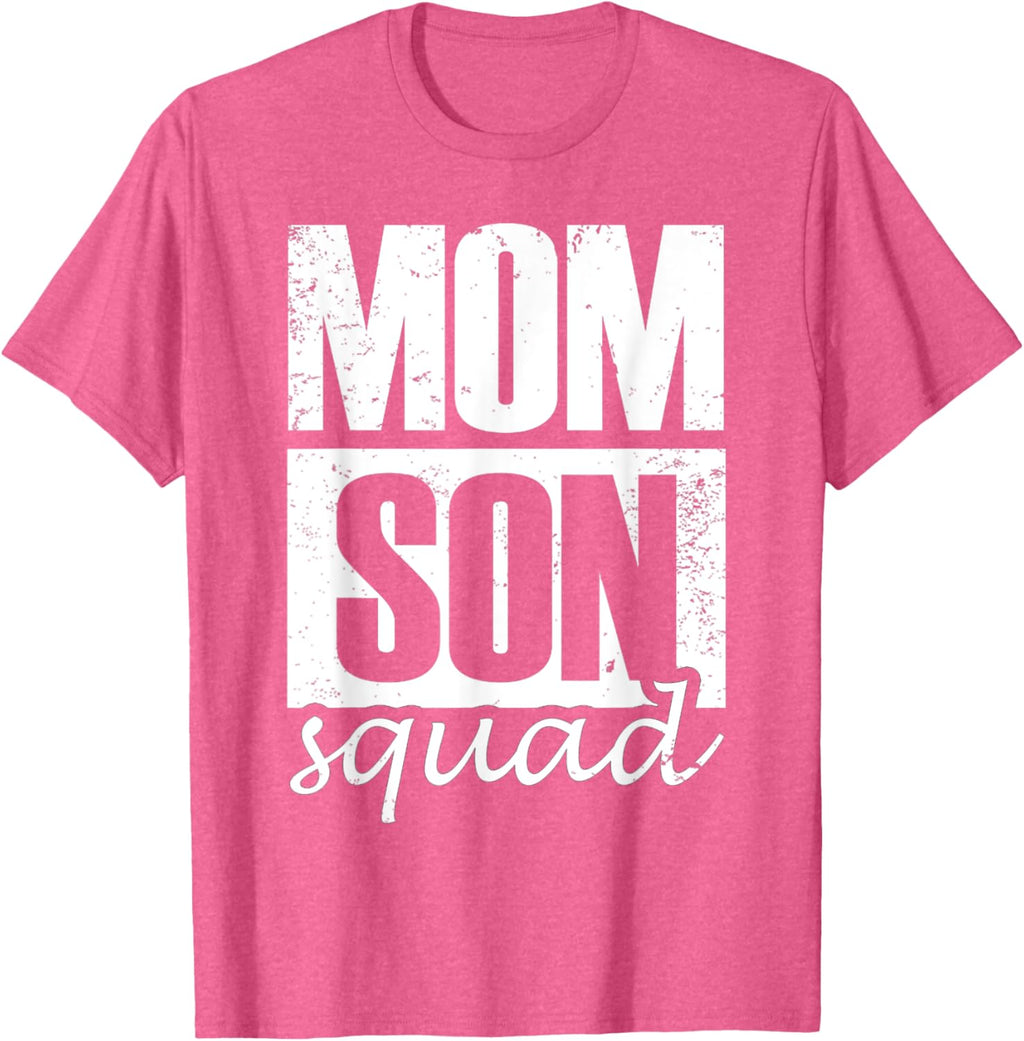 Mommy Son Squad Mom Sons Matching Mother's Day Mother Son