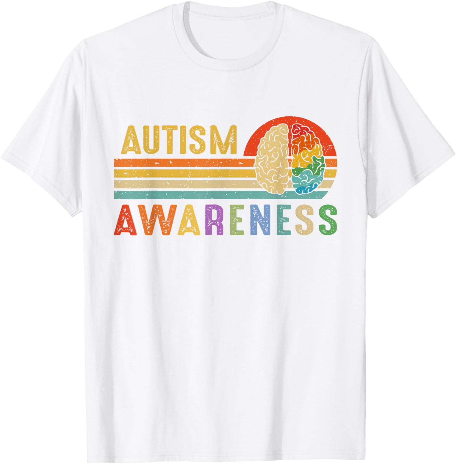World Autism Awareness Neurodiversity Autistic April Sunset