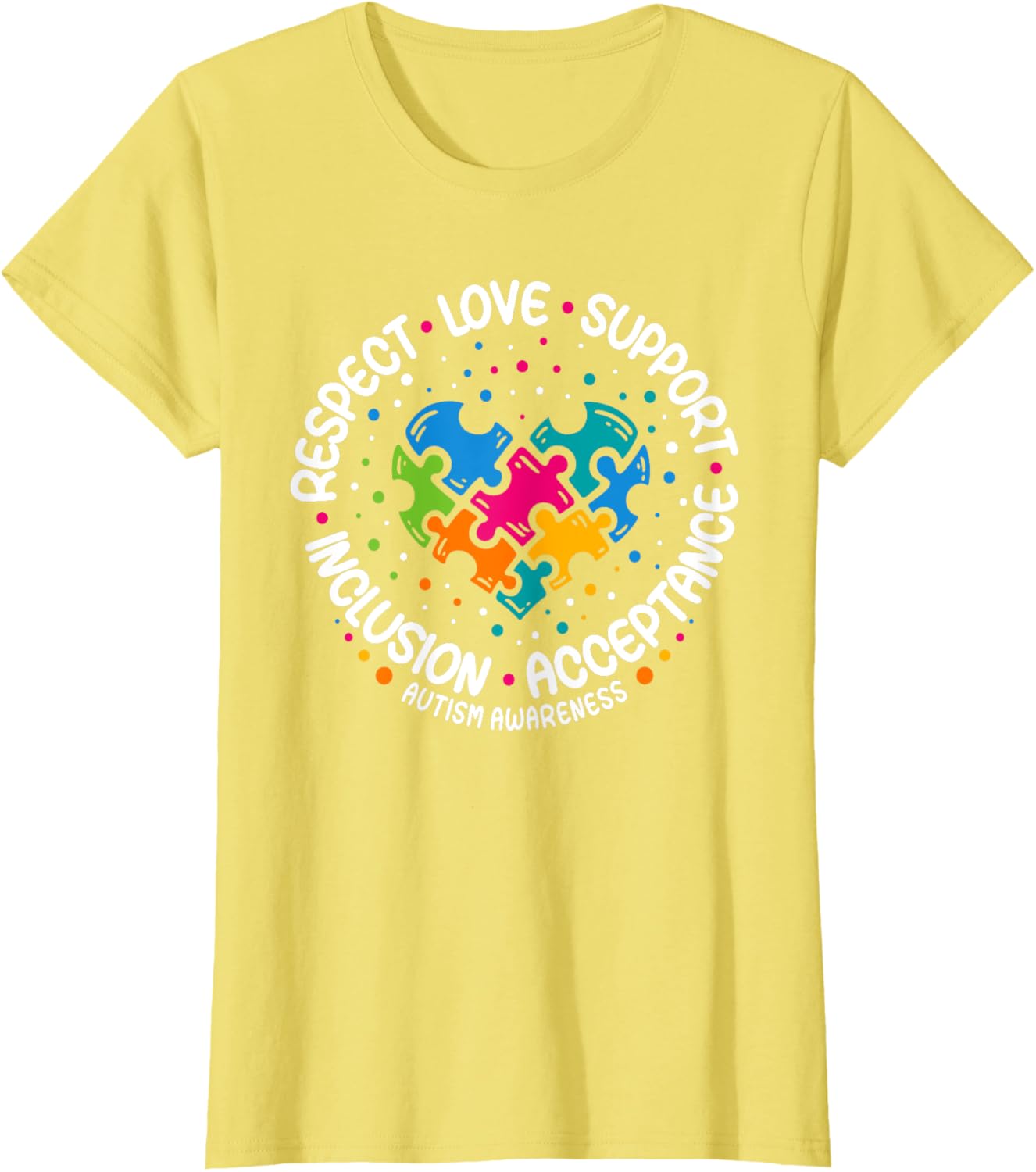Autism Awareness Respect Love Support Blue Autism