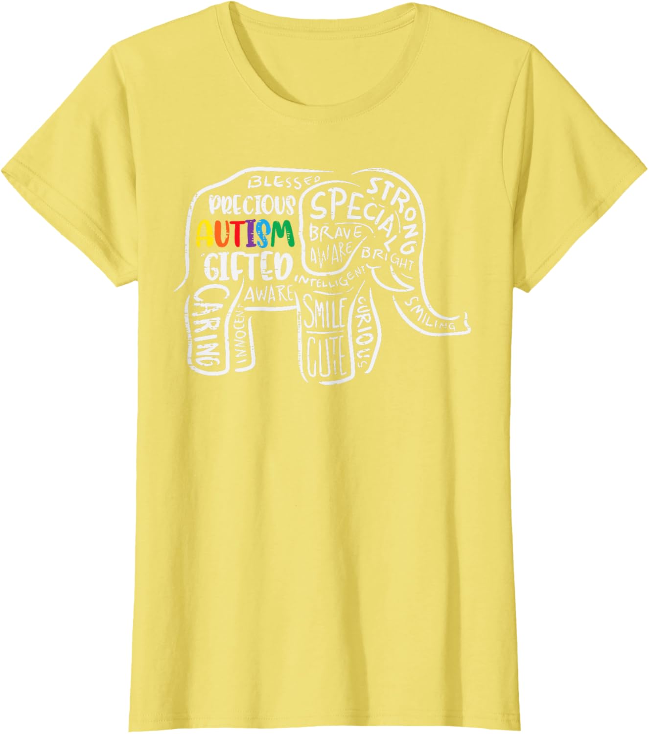 Autism Awareness Elephant Acceptance Autistic Men Women Kids