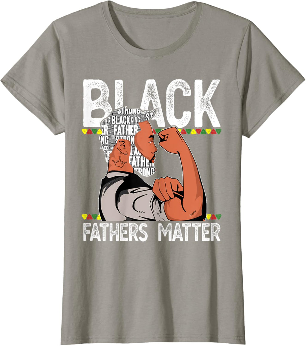 Black Fathers Matter Dope Black Dad King Fathers Day