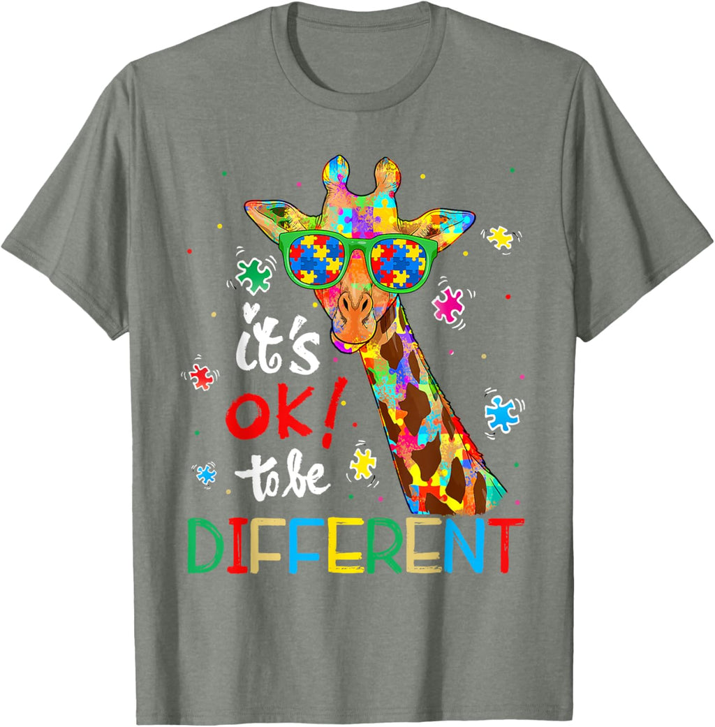 Autism Awareness Acceptance Women Kid Its Ok To Be Different