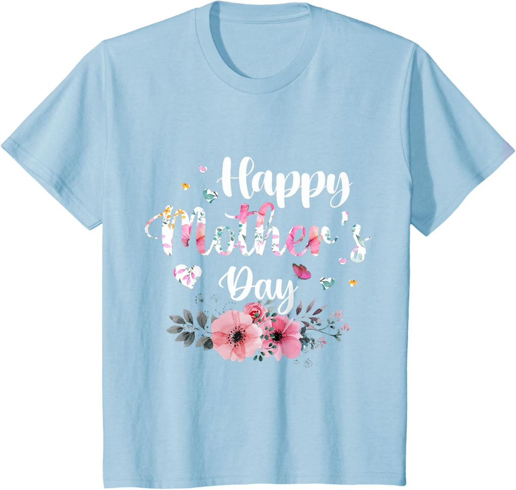 Happy Mother's Day 2025 Cute Floral for Women Mom Grandma