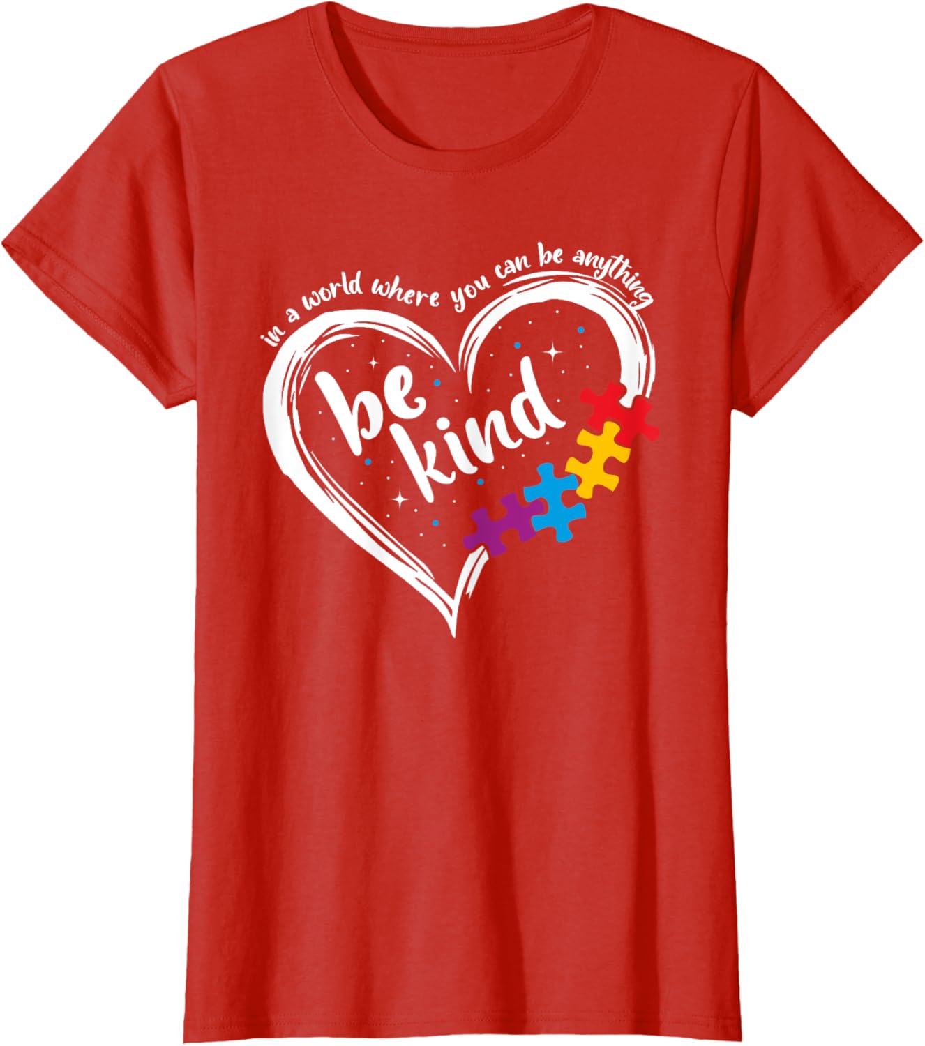 Autism Be Kind Women Blue Be Kind Autism Awareness