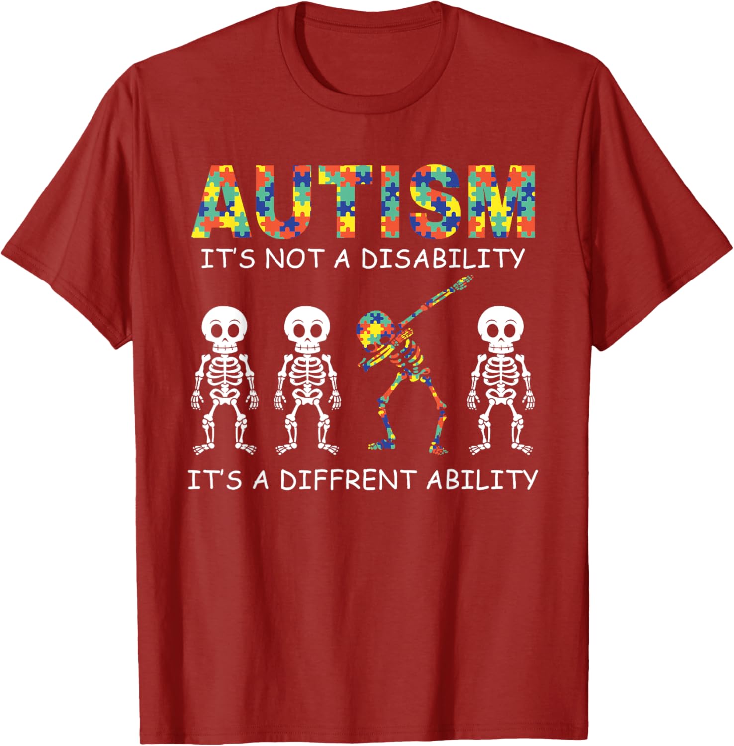 Autism is not a disability it's a different ability