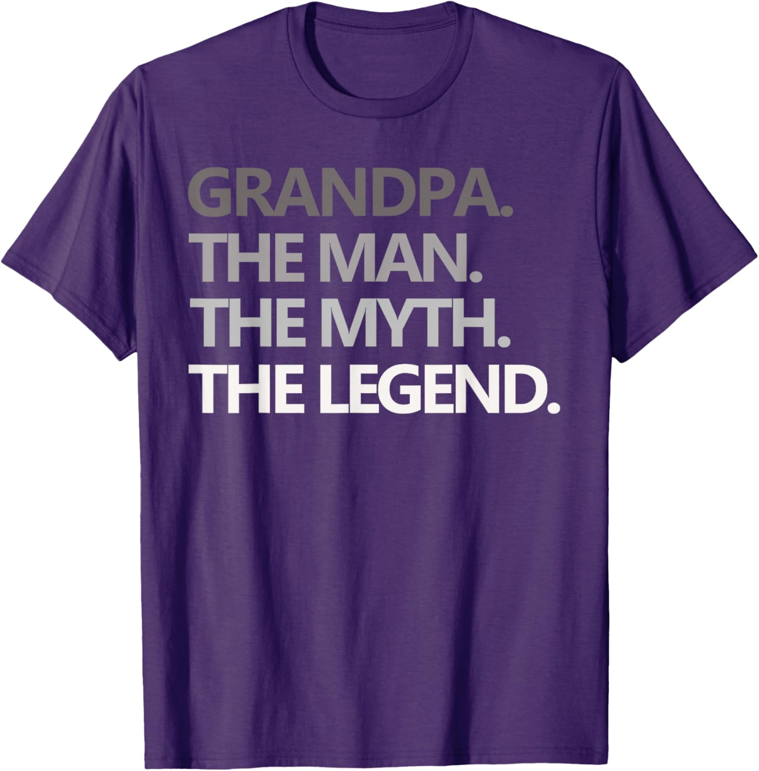 GRANDPA THE MAN THE MYTH THE LEGEND Men Gift Father's Day