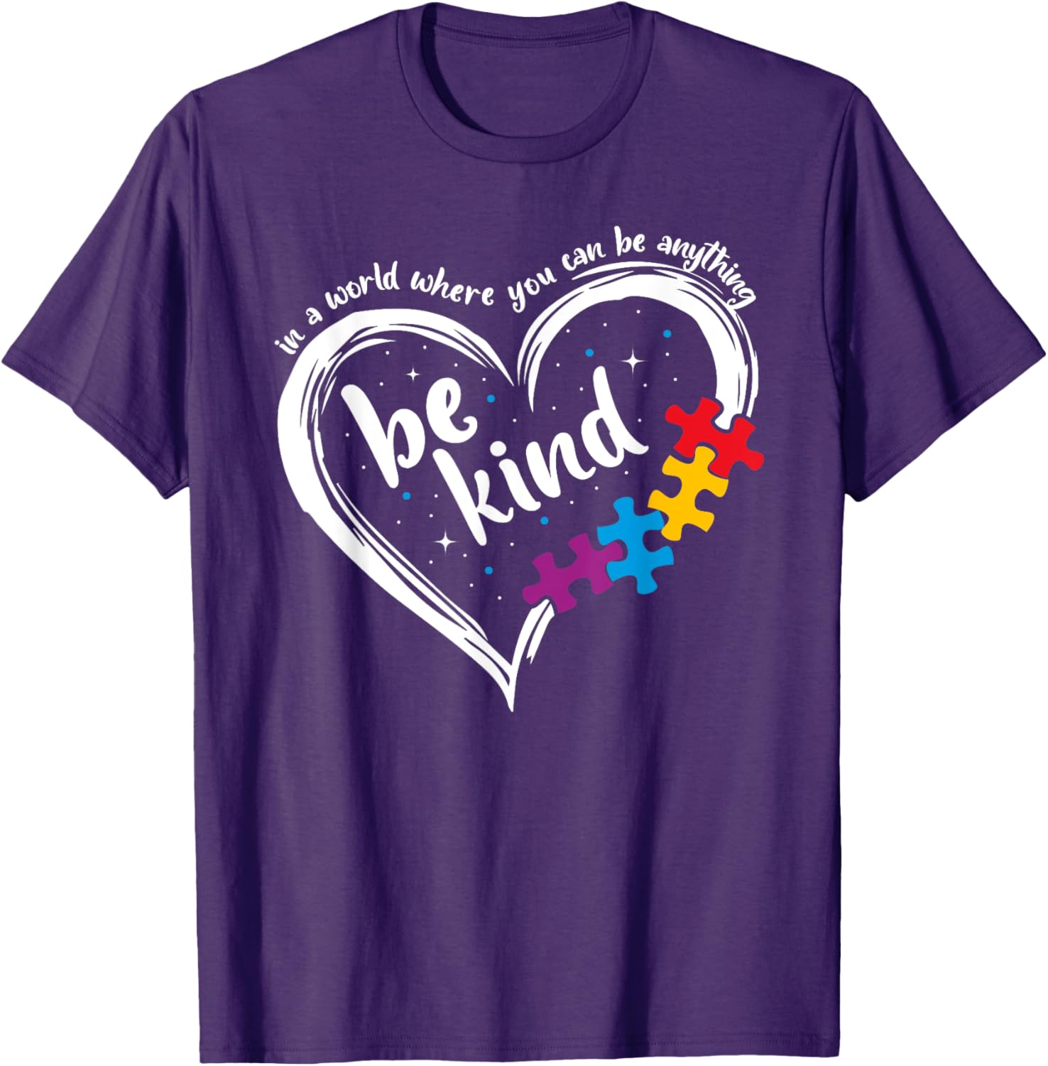 Autism Be Kind Women Blue Be Kind Autism Awareness