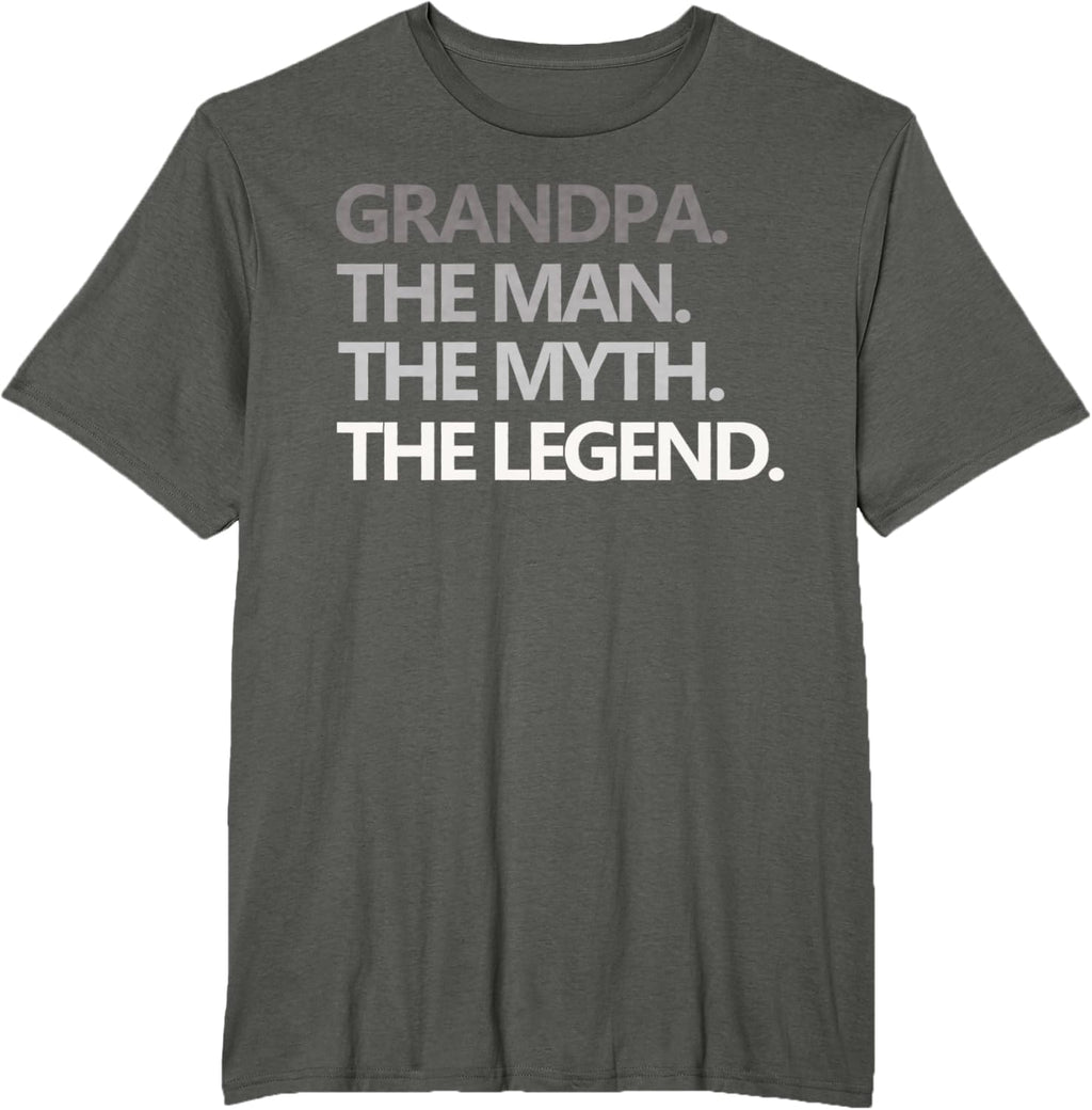 GRANDPA THE MAN THE MYTH THE LEGEND Men Gift Father's Day