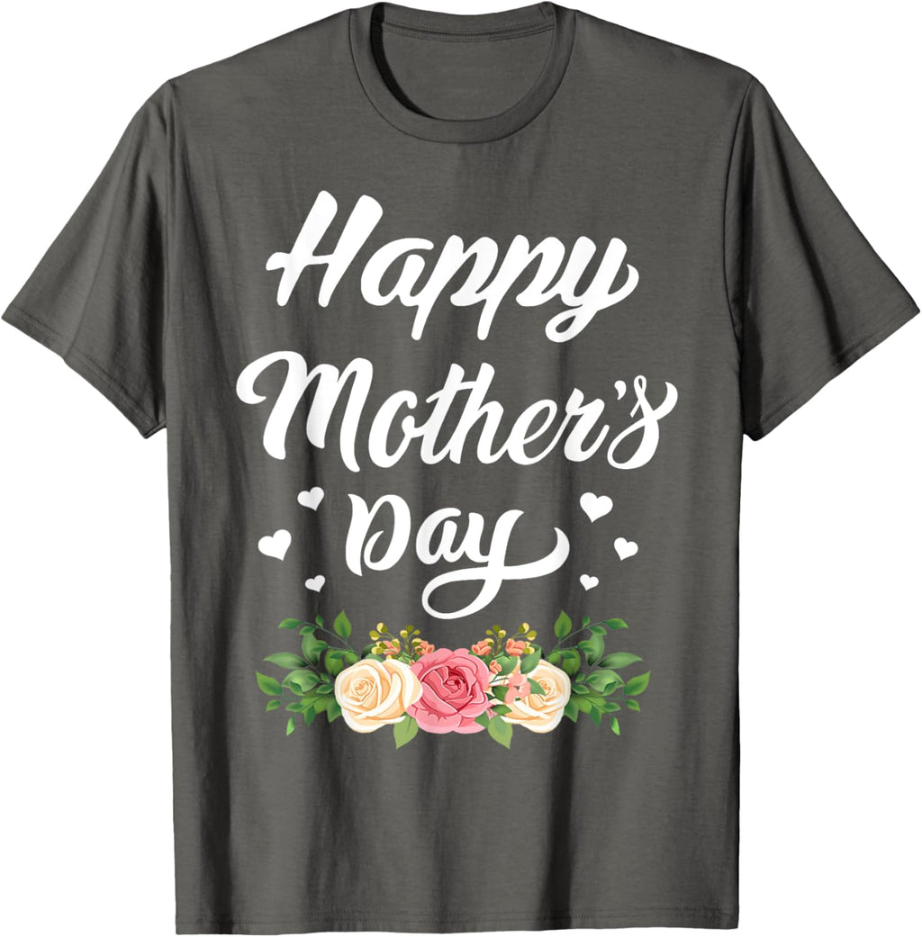 Happy Mother's Day 2024 Tshirt for Women Mom Grandma Mother Shirt