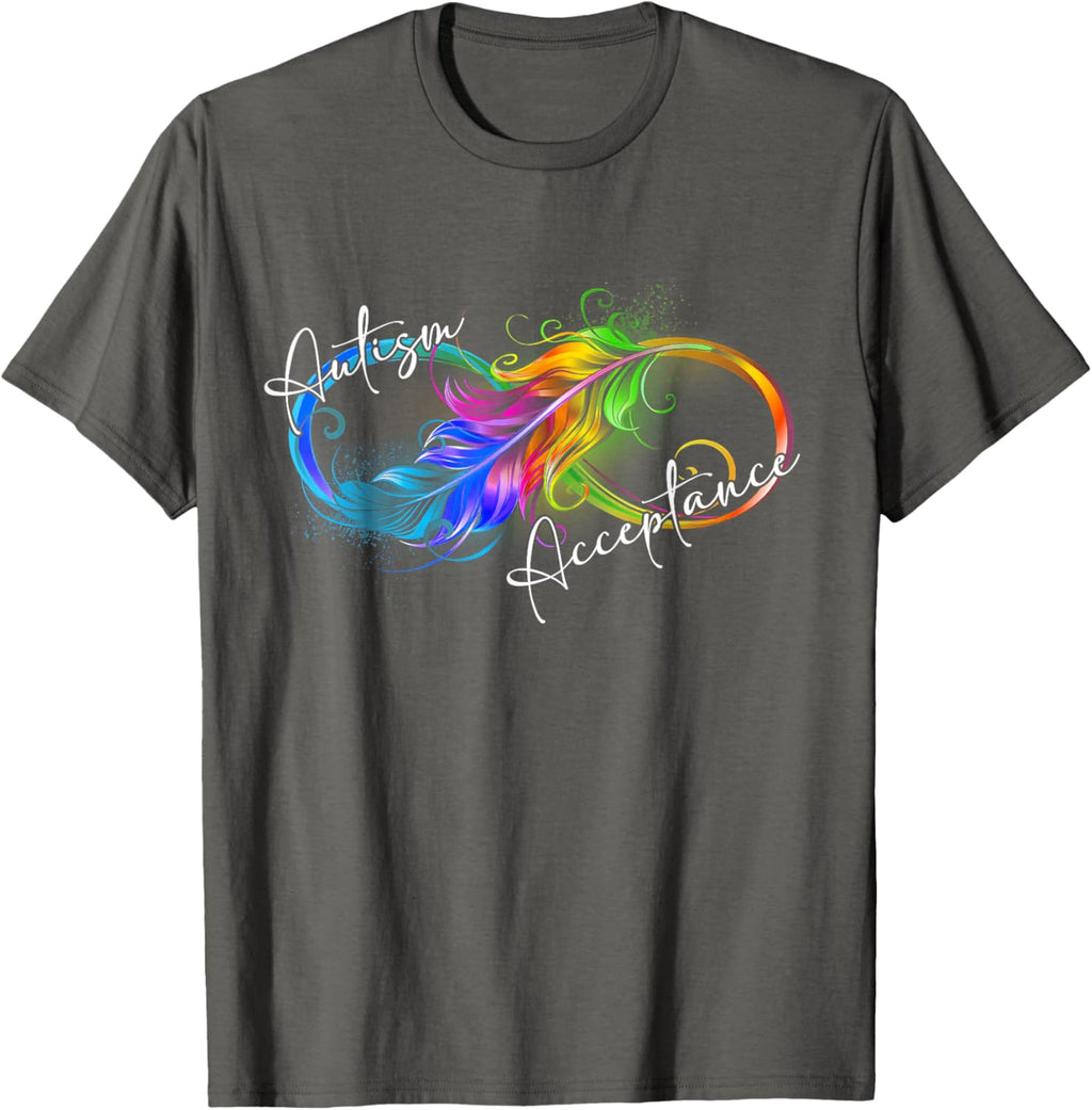 Autism Red Instead Infinity Symbol Autistic Acceptance