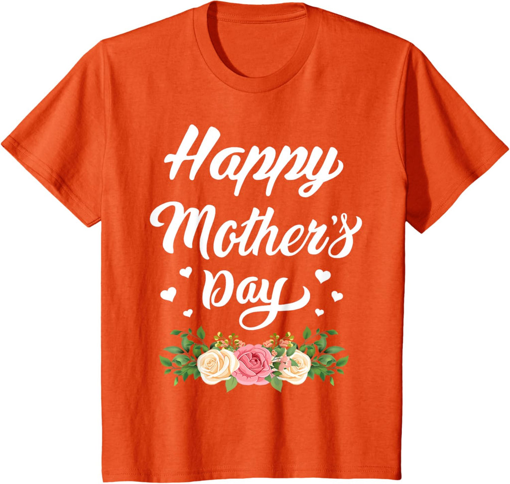 Happy Mother's Day 2024 Tshirt for Women Mom Grandma Mother Shirt