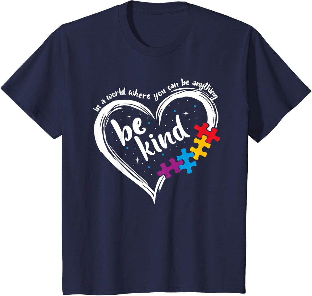 Autism Be Kind Women Blue Be Kind Autism Awareness