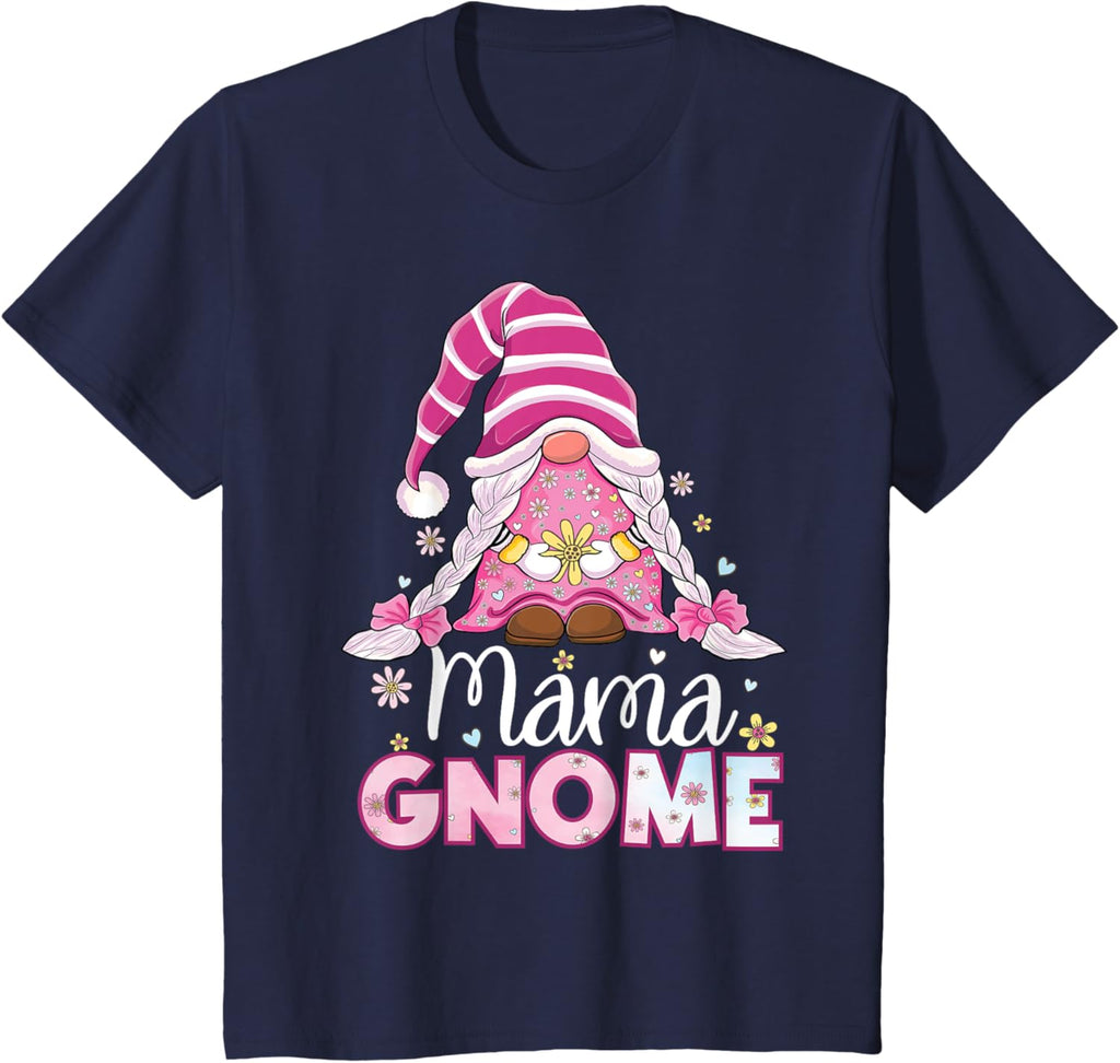 Flower For Mom Gnomies Cute Gnome Mom Happy Mother's Day