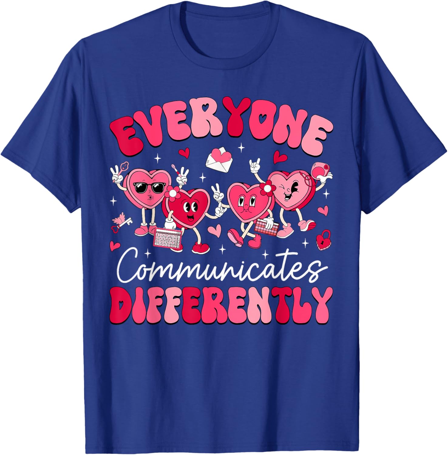 Everyone Communicates Differently Autism Valentines Day