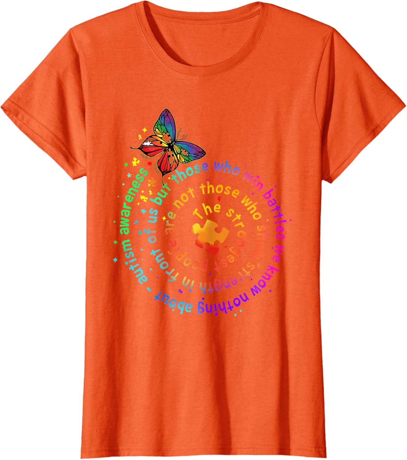 The Strongest People Butterfly Autism Awareness