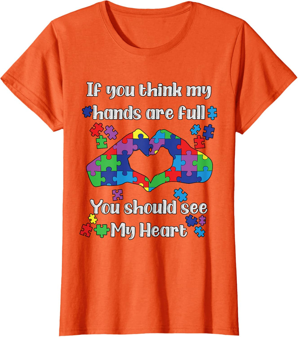 You Should See My Heart Mom Autistic Kids Autism Awareness
