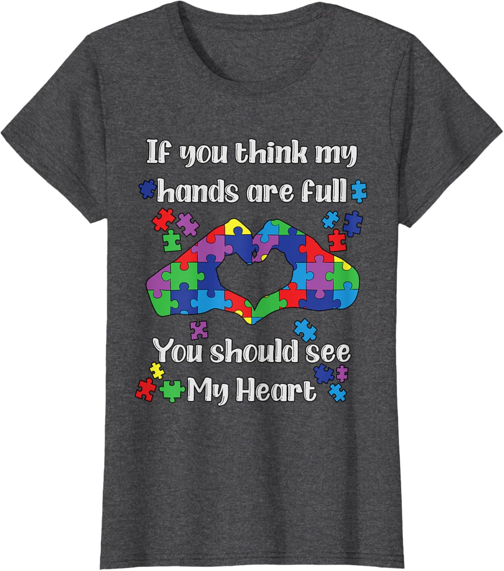 You Should See My Heart Mom Autistic Kids Autism Awareness