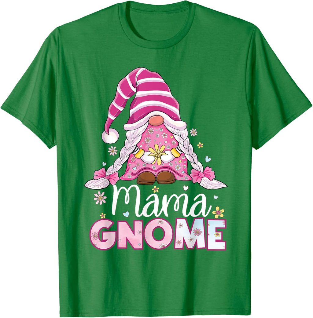 Flower For Mom Gnomies Cute Gnome Mom Happy Mother's Day