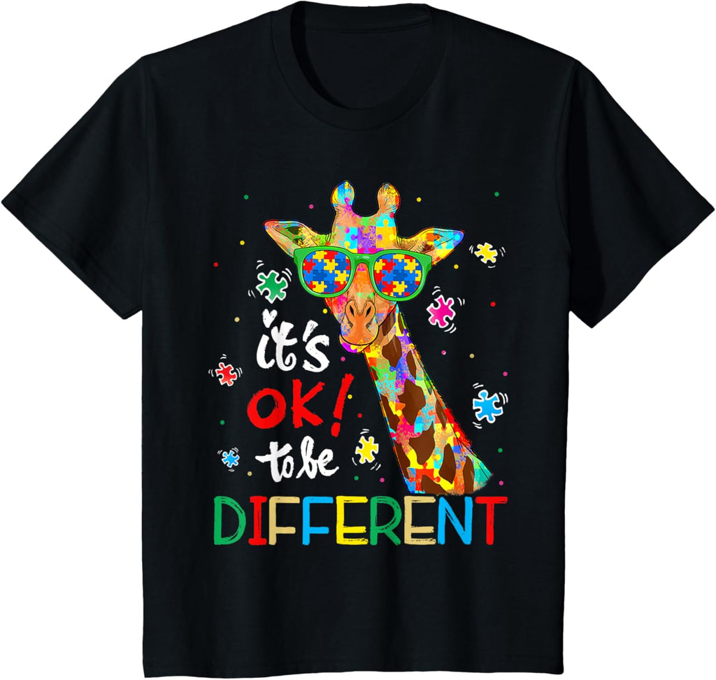 Autism Awareness Acceptance Women Kid Its Ok To Be Different