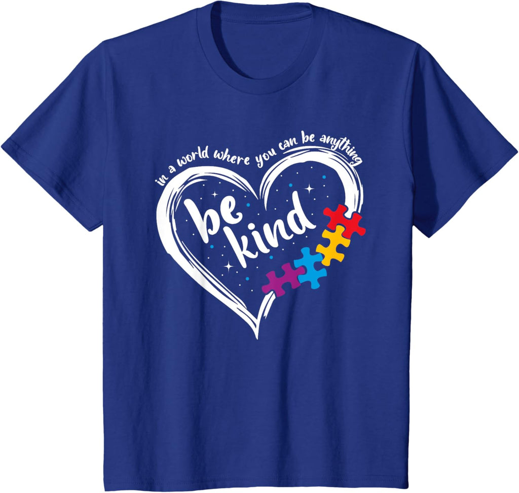 Autism Be Kind Women Blue Be Kind Autism Awareness