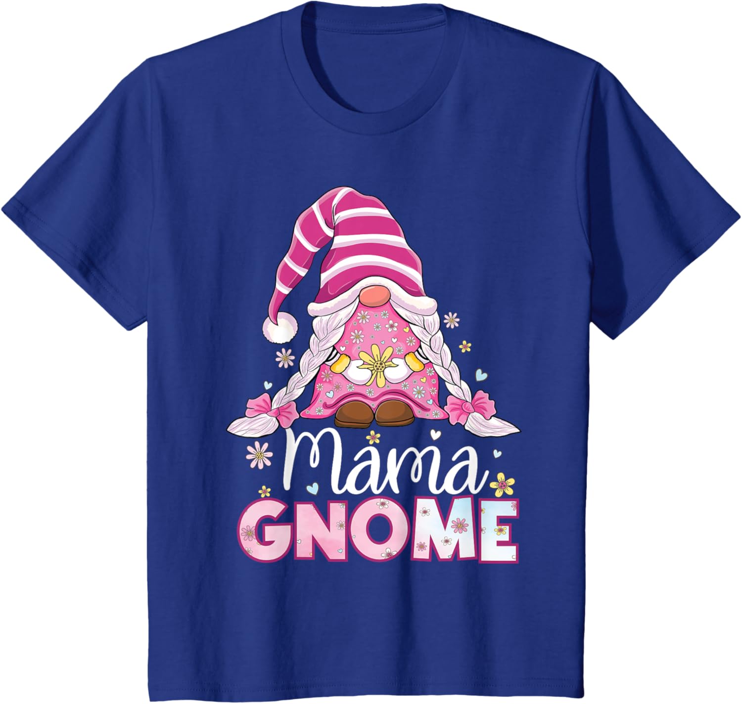 Flower For Mom Gnomies Cute Gnome Mom Happy Mother's Day