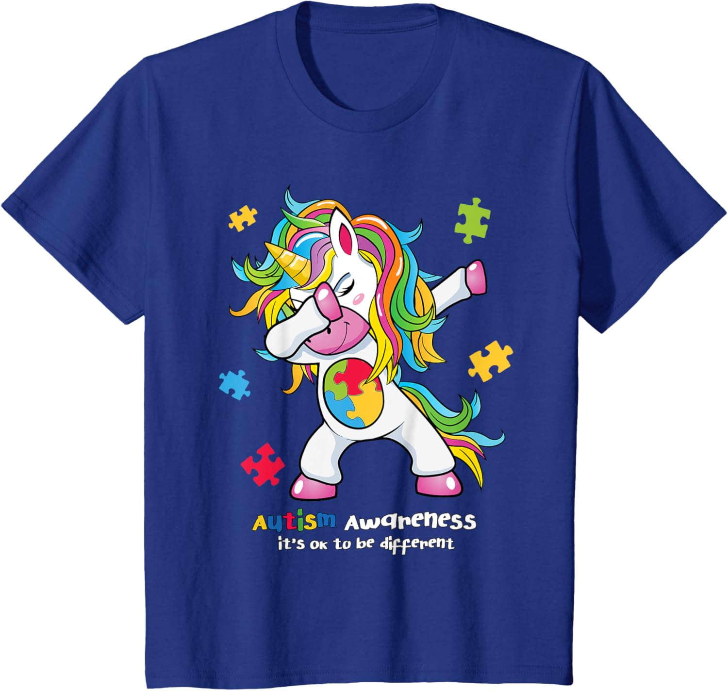 Autism Awareness - It's OK To Be Different Women